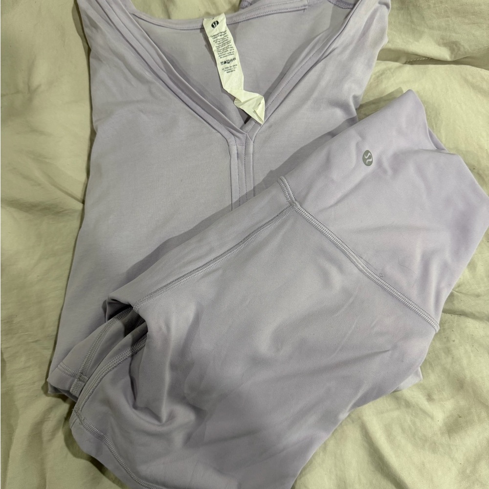 Women's Lavender Lululemon Set